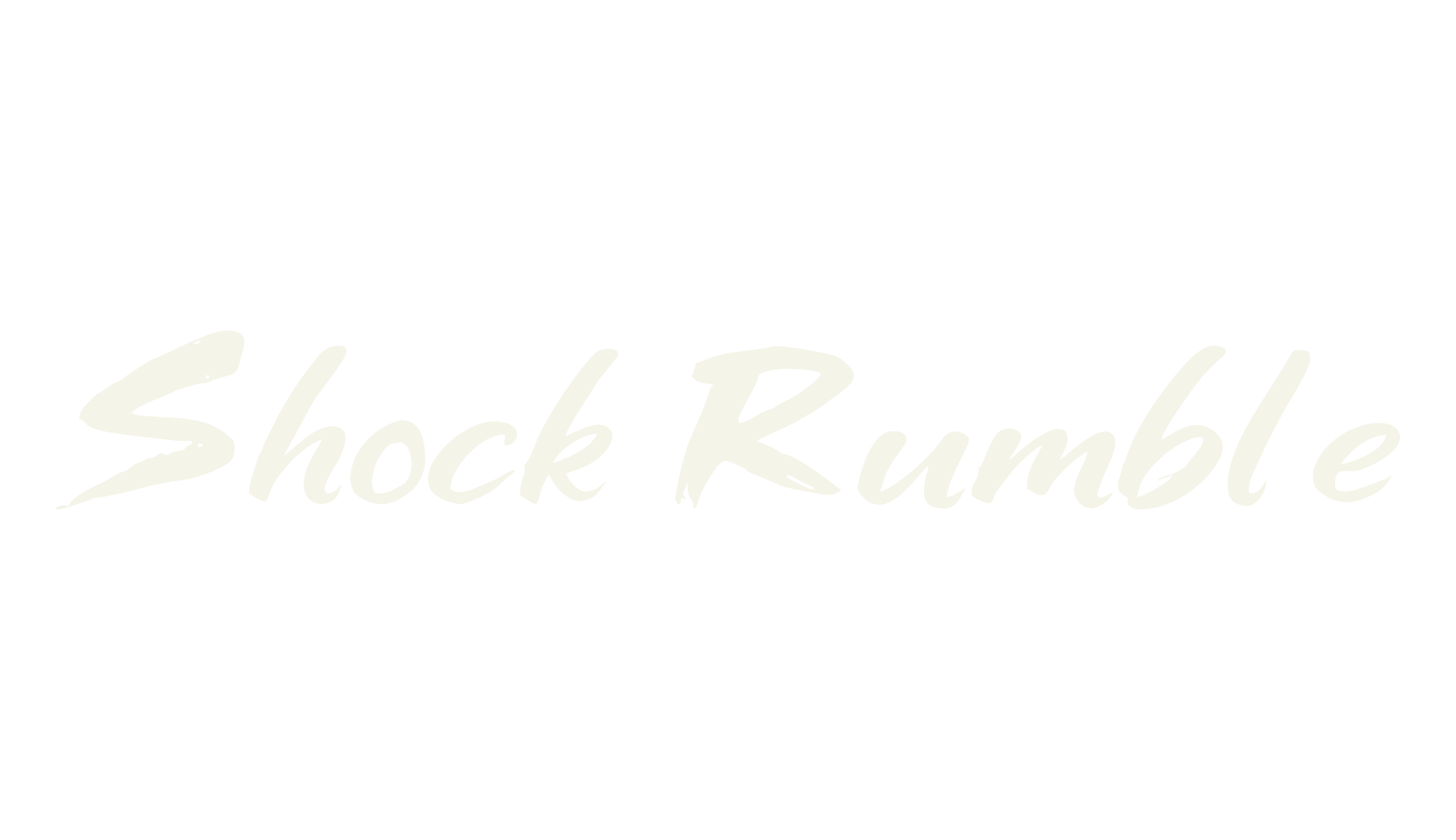 Shock Rumble, tattoo font preview