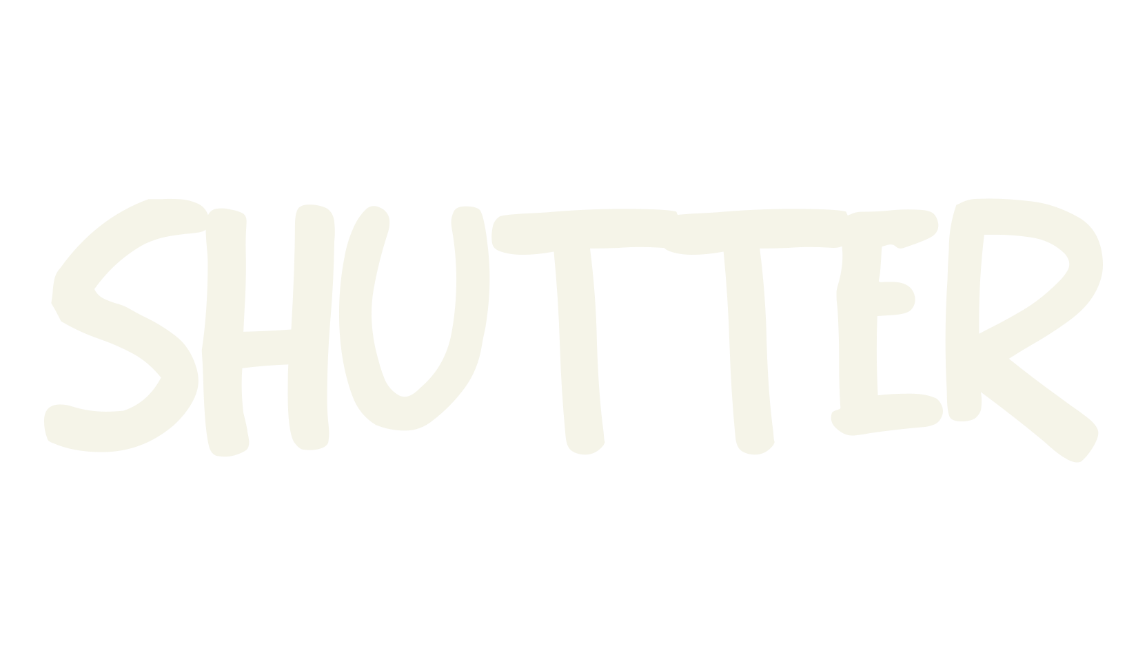 Shutter, marker font preview