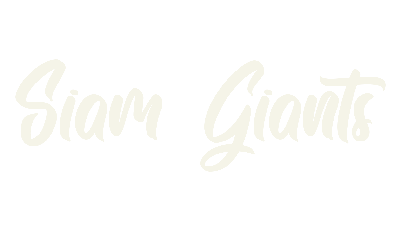 Siam Giants, tattoo font preview