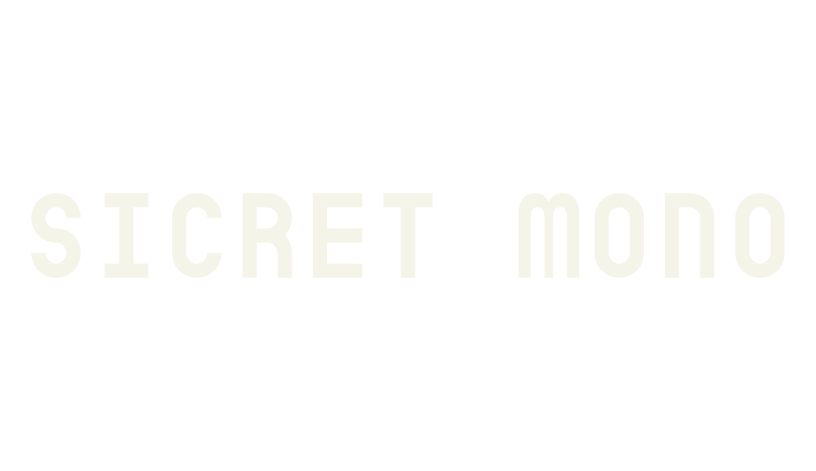 Sicret Mono, sans font preview