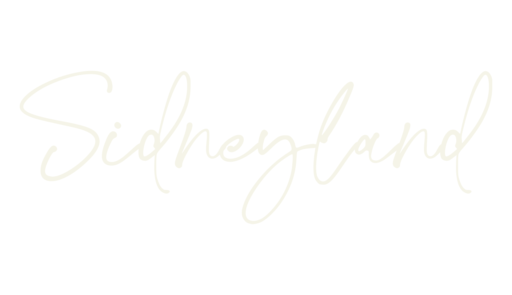 Sidneyland, watermark font preview