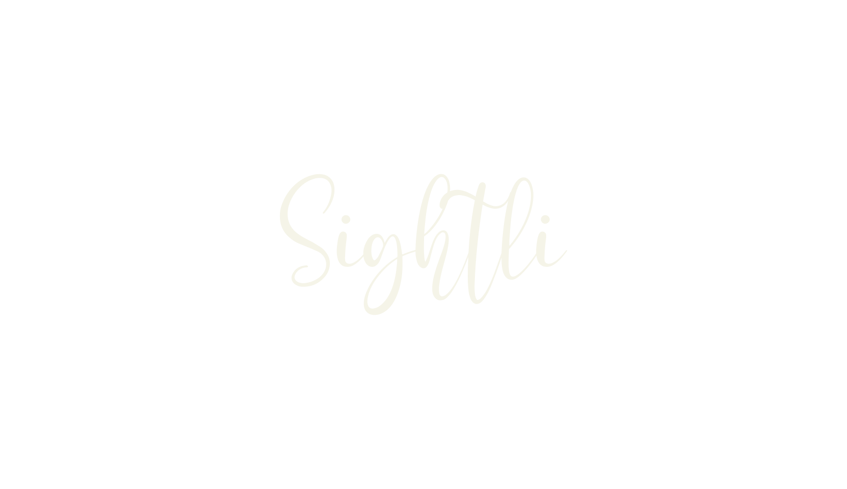 Sightli, tattoo font preview