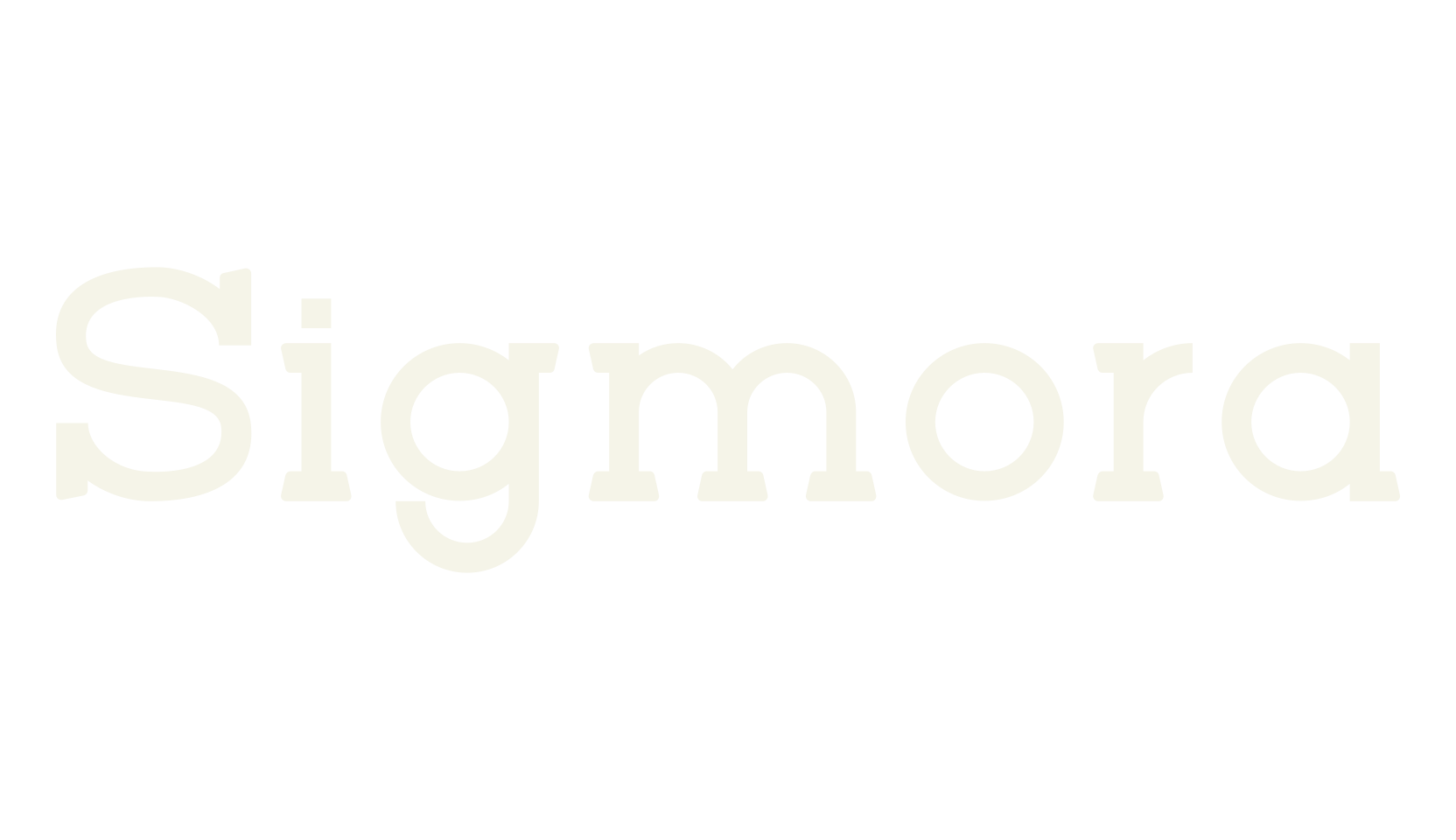 Sigmora, typewriter font preview