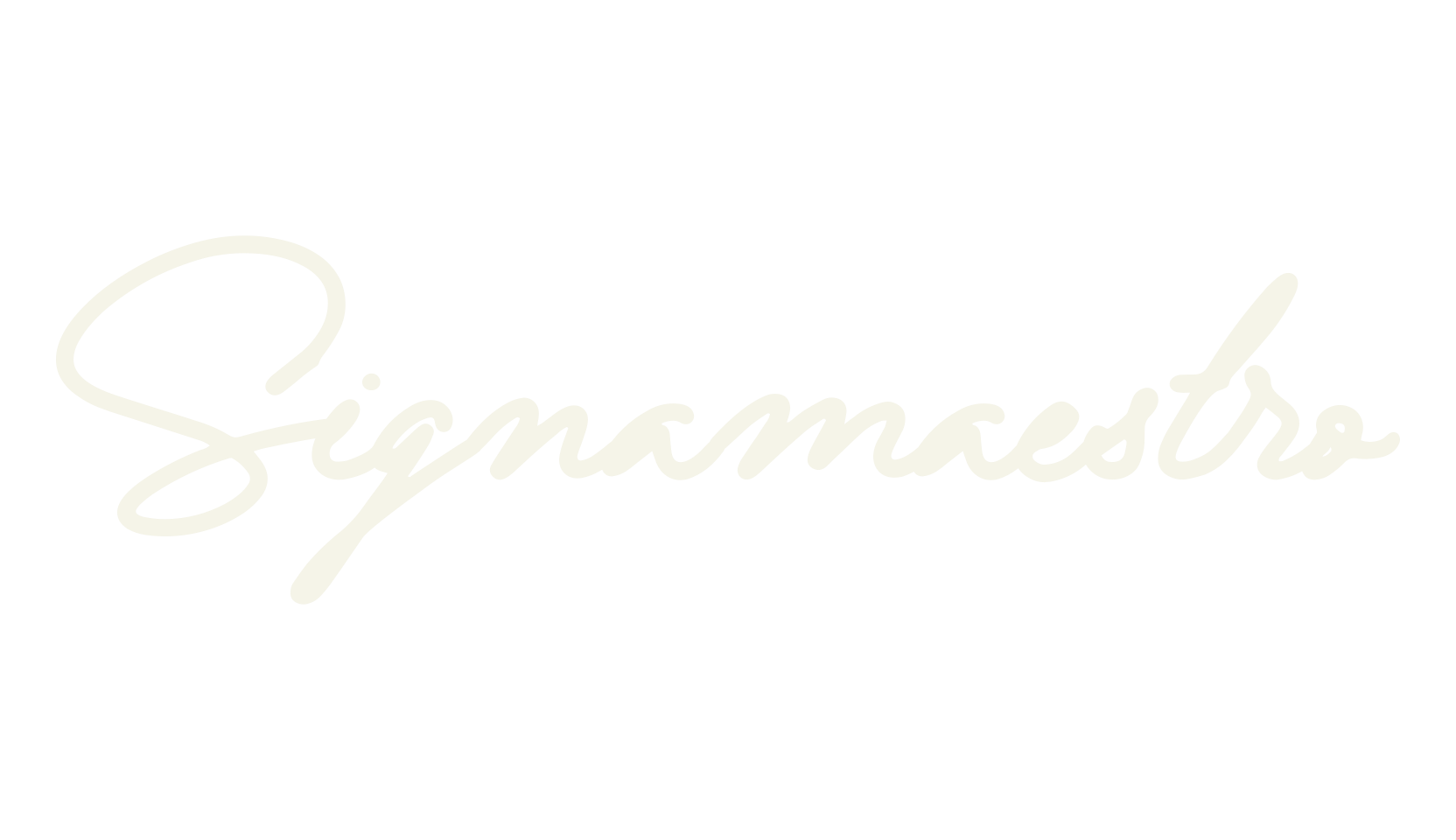 Signamaestro, fashion script font preview