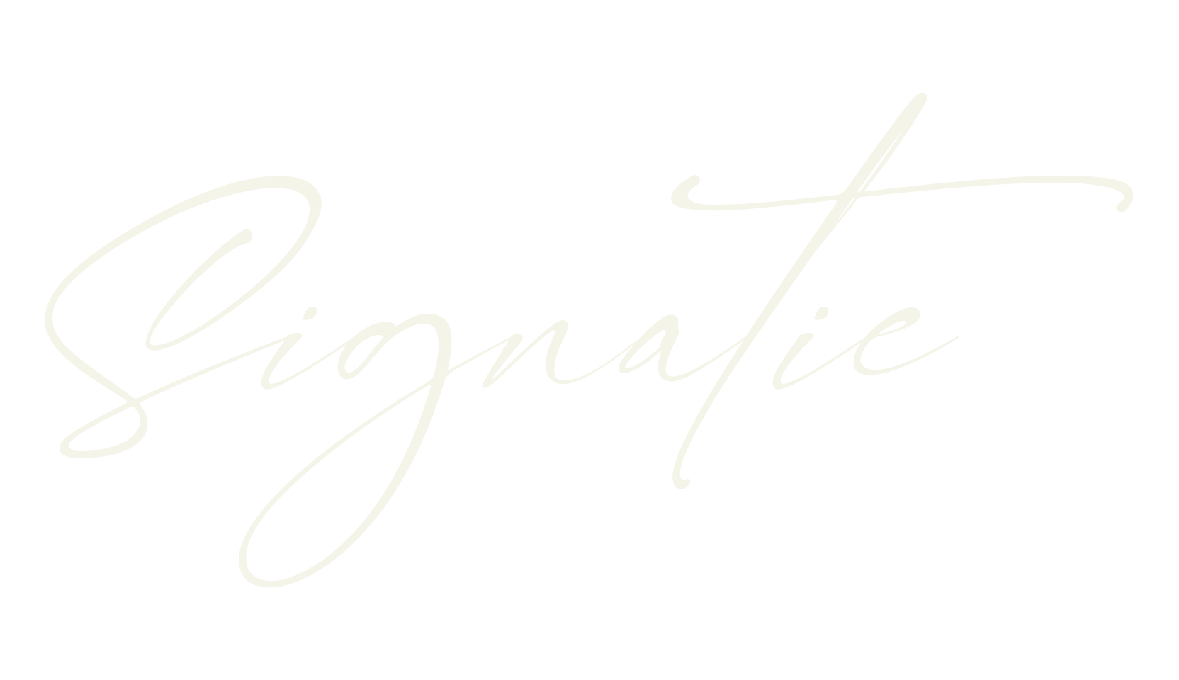 Signatie, calligraphy font preview