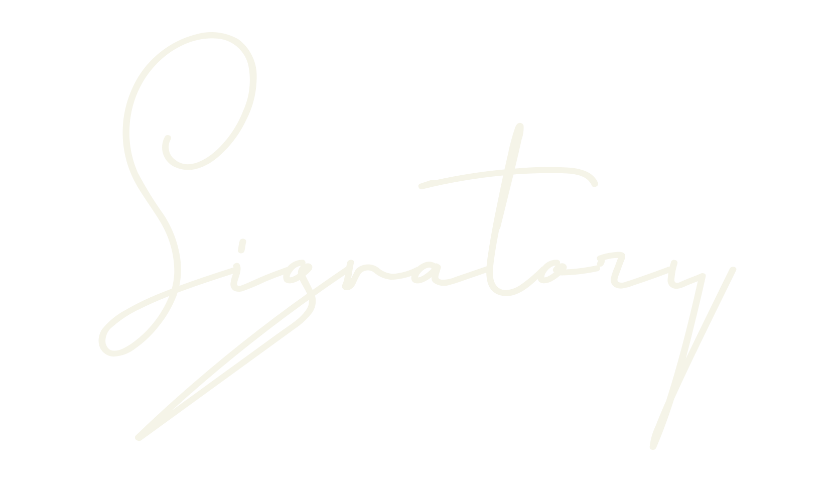 Signatory, original gangsta font preview