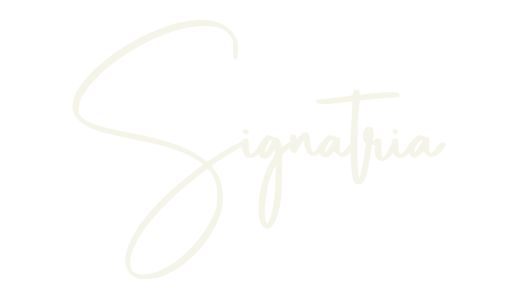 Signatria, signature font preview