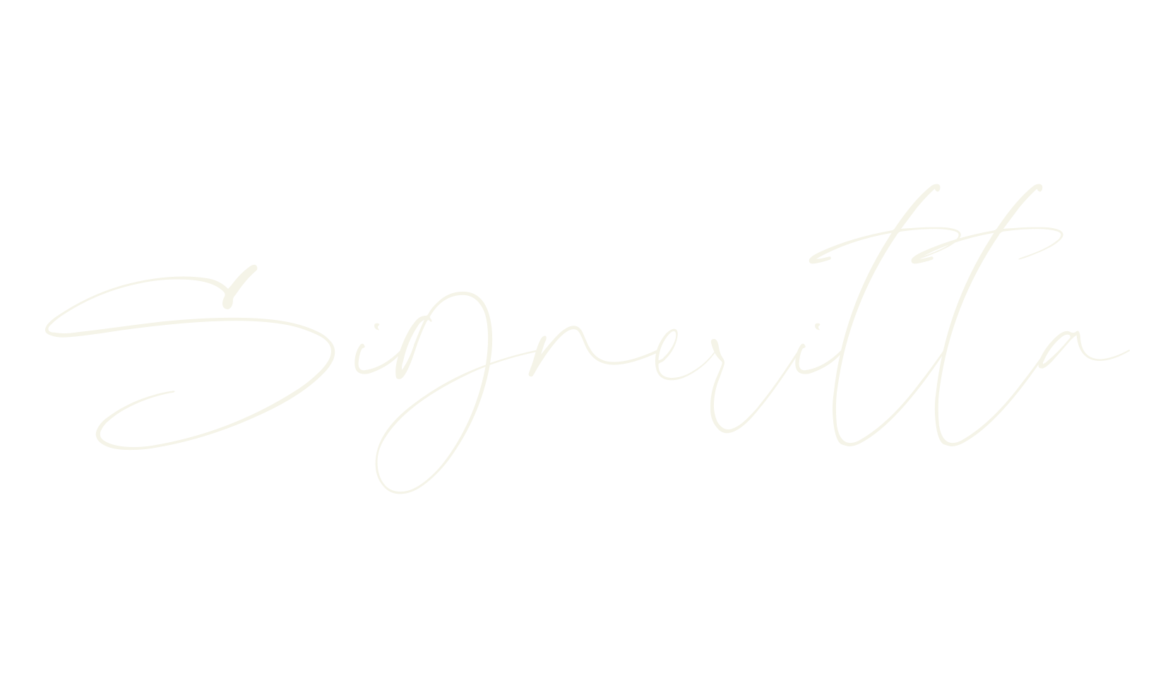 Signeritta, wedding font preview