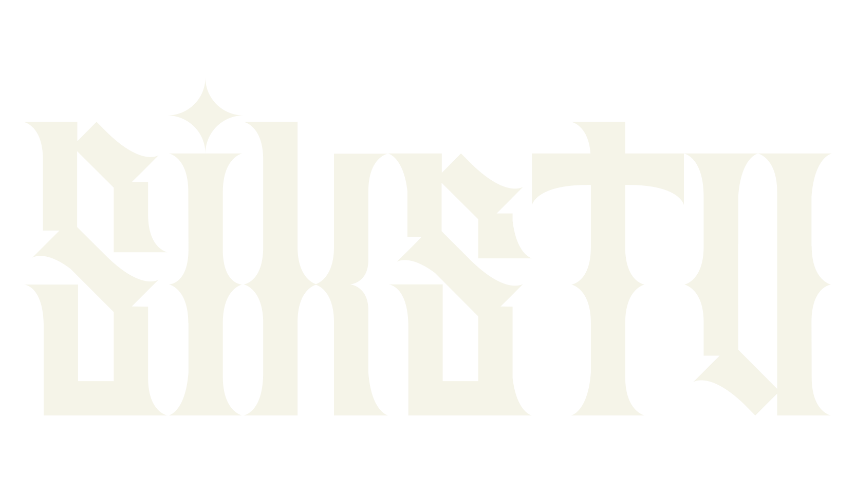 Sikstu, tattoo font preview