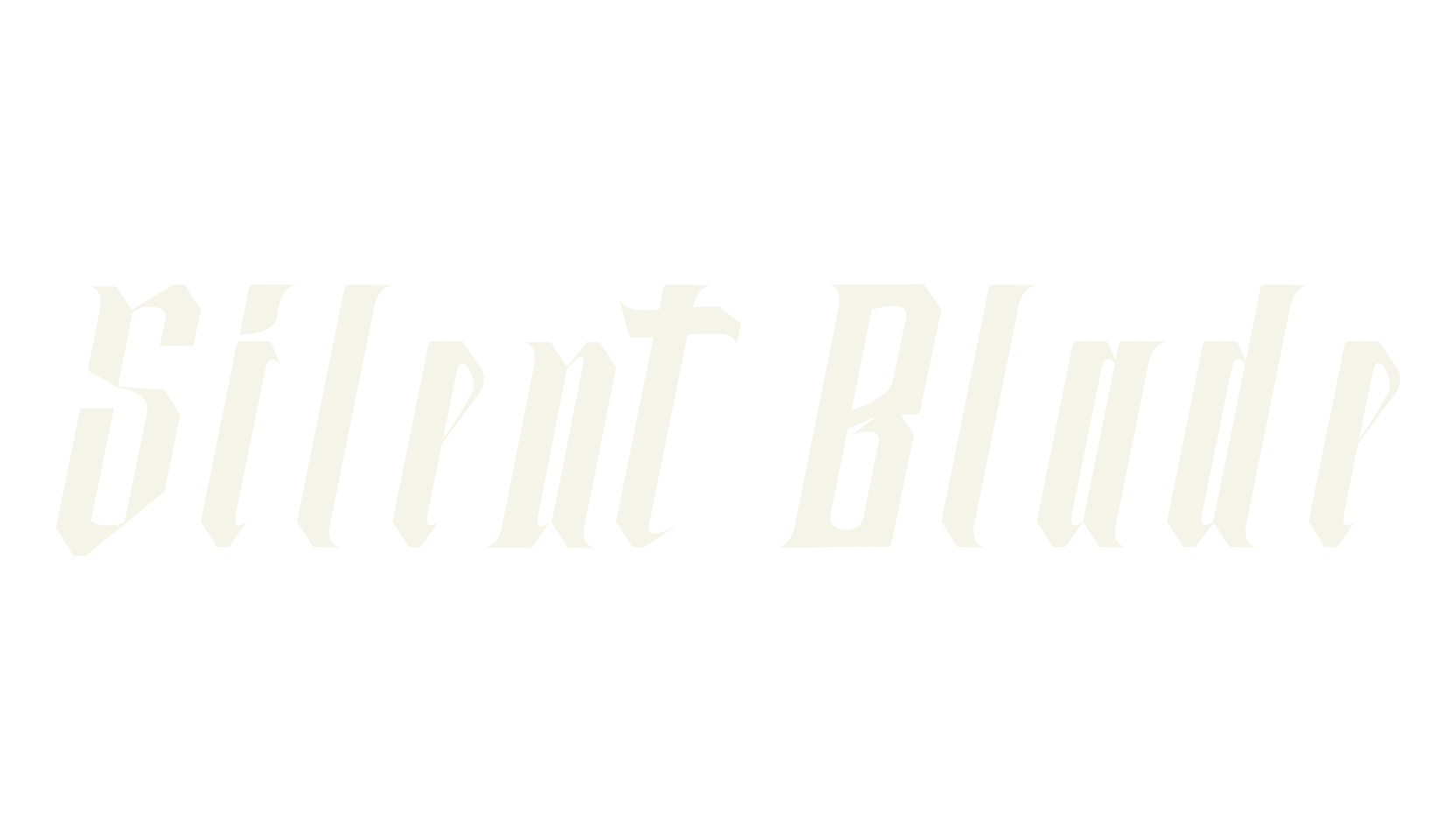 Silent Blade, gothic font preview
