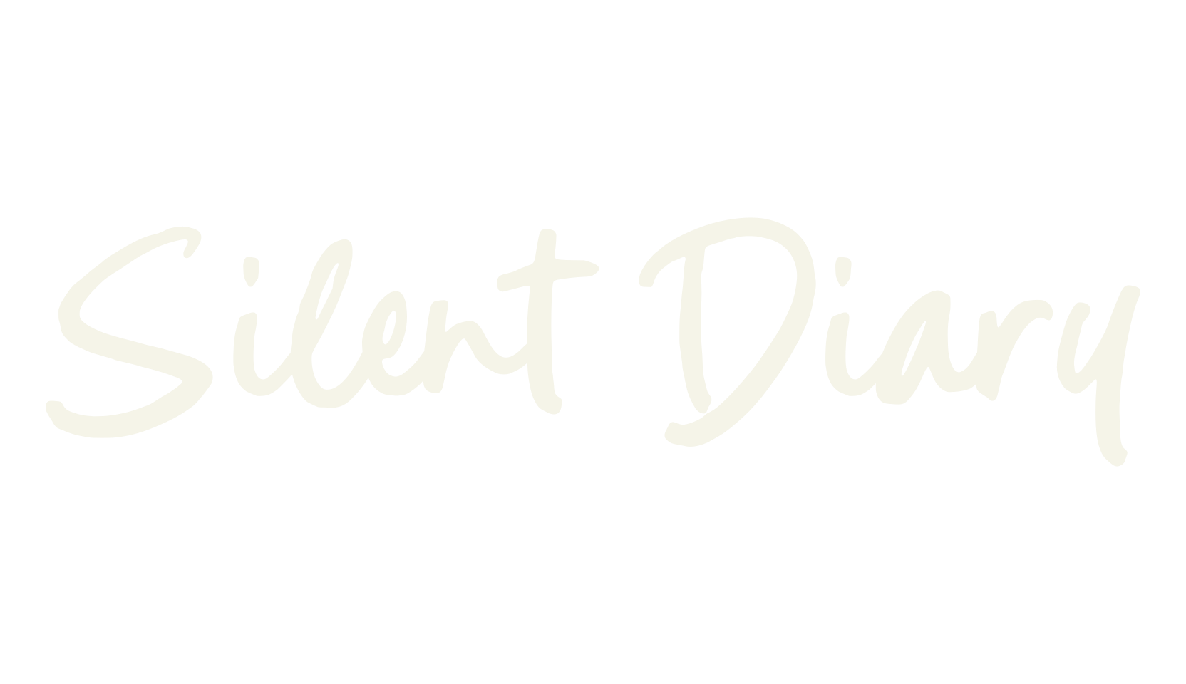 Silent Diary, modern font preview