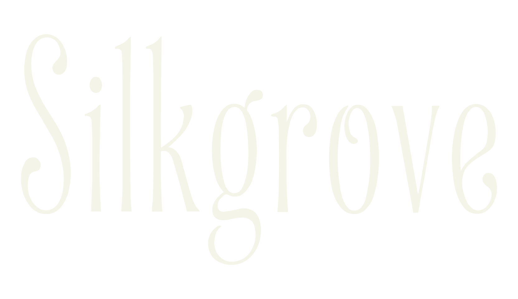 Silkgrove, wedding font preview