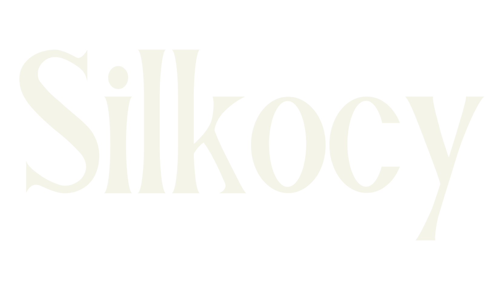 Silkocy, serif font preview