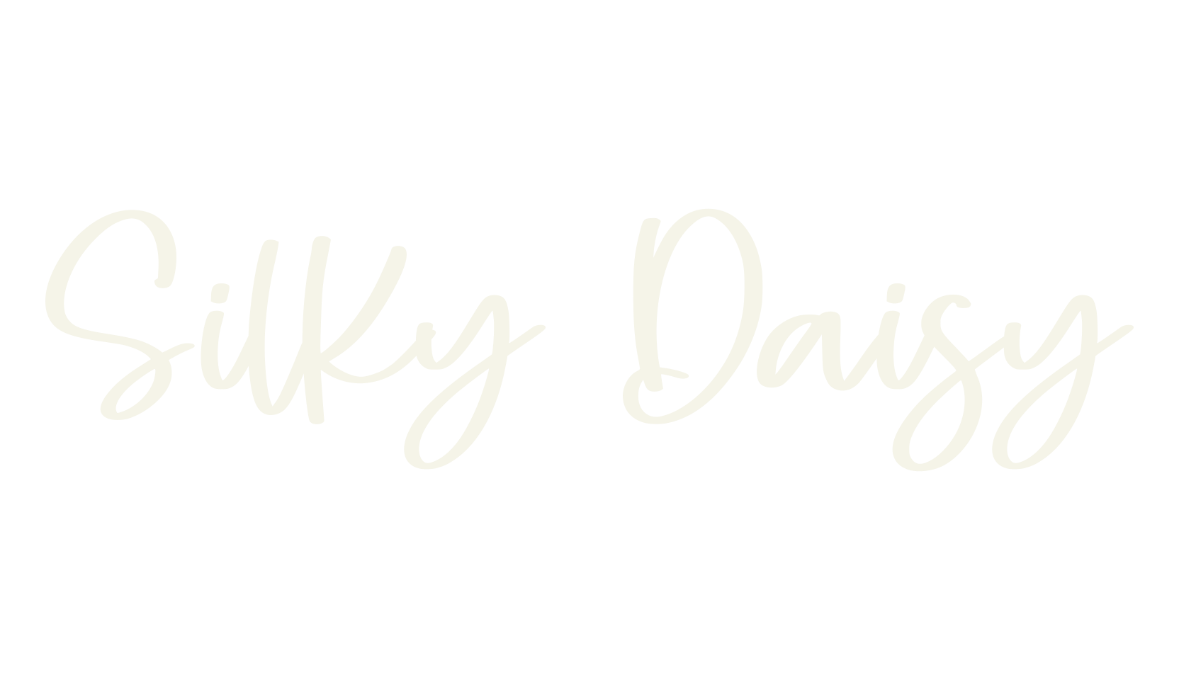 Silky Daisy, unique font preview