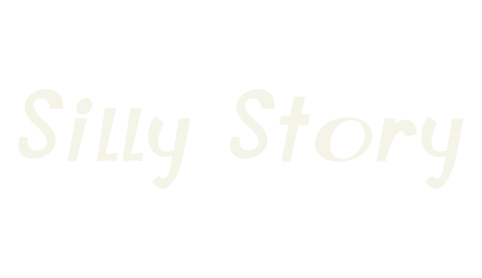 Silly Story, cartoon font preview