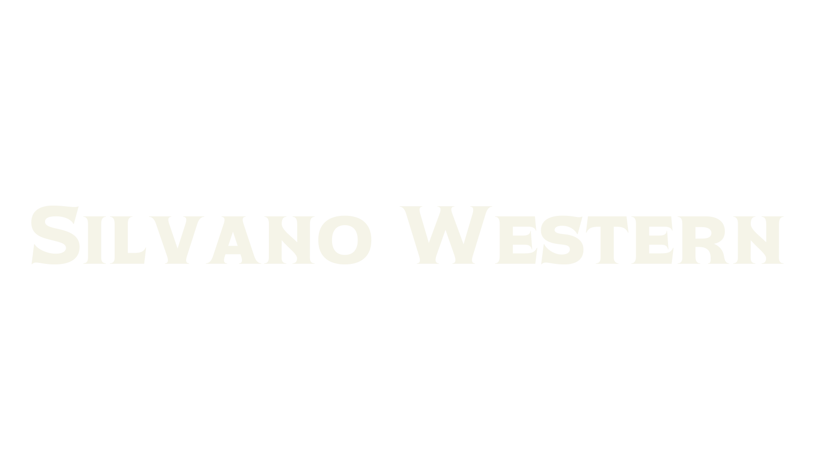 Silvano Western, sans font preview