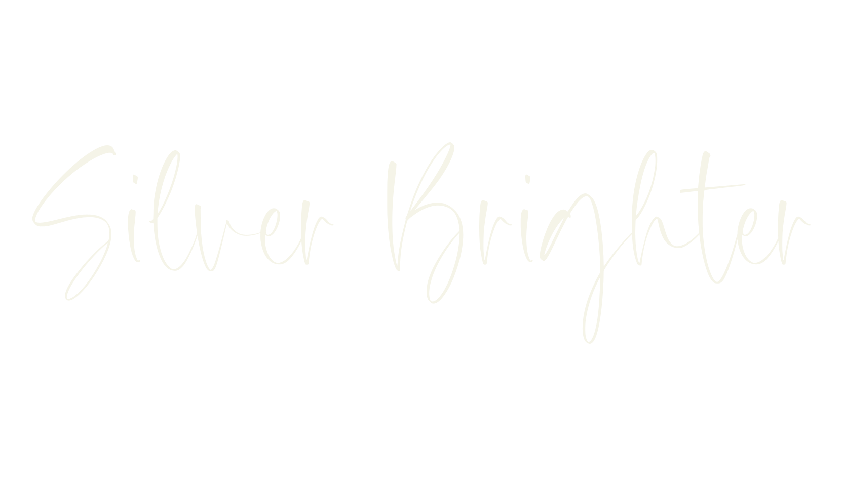 Silver Brighter, fancy font preview