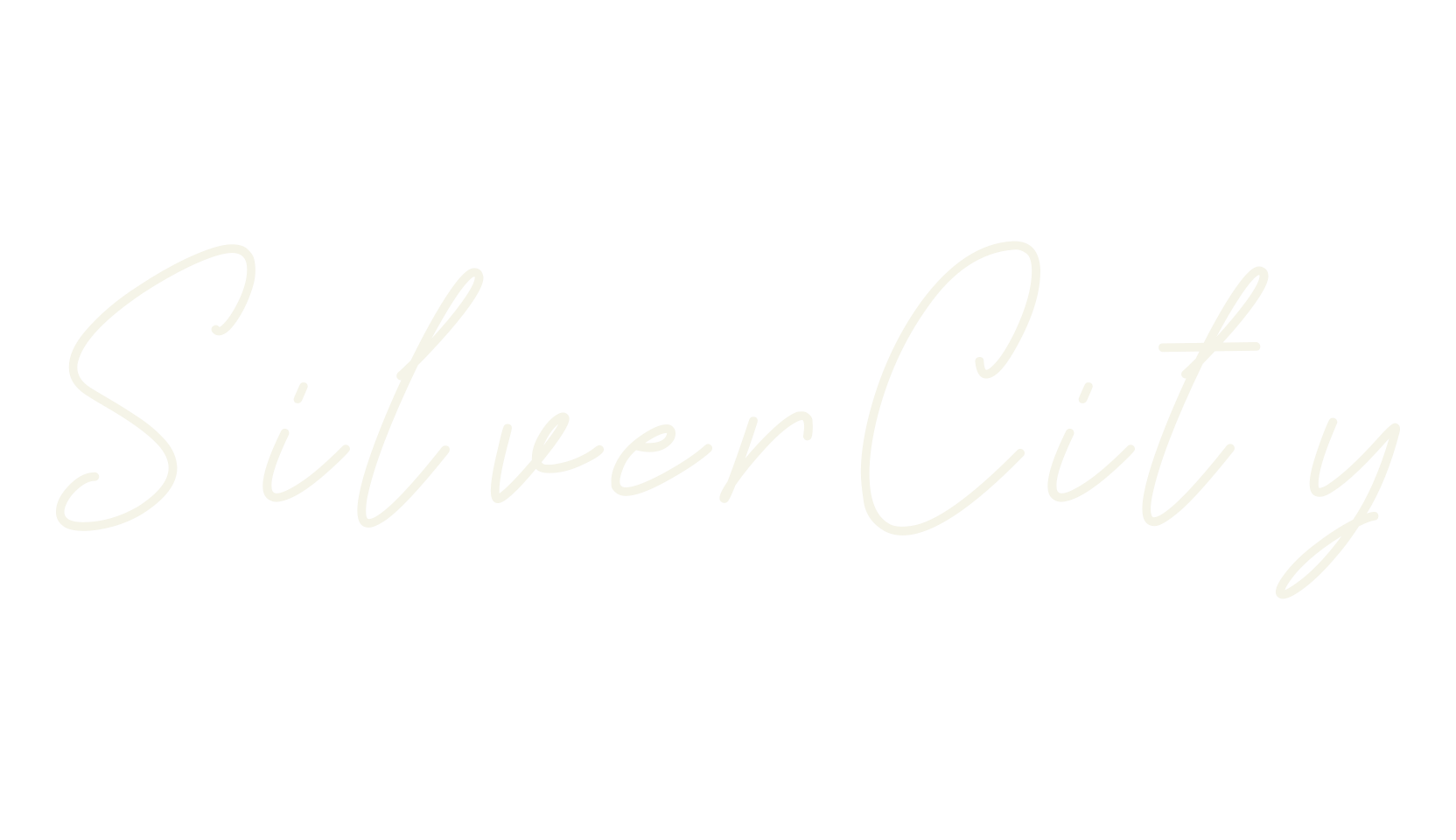 Silver City, fashion script font preview