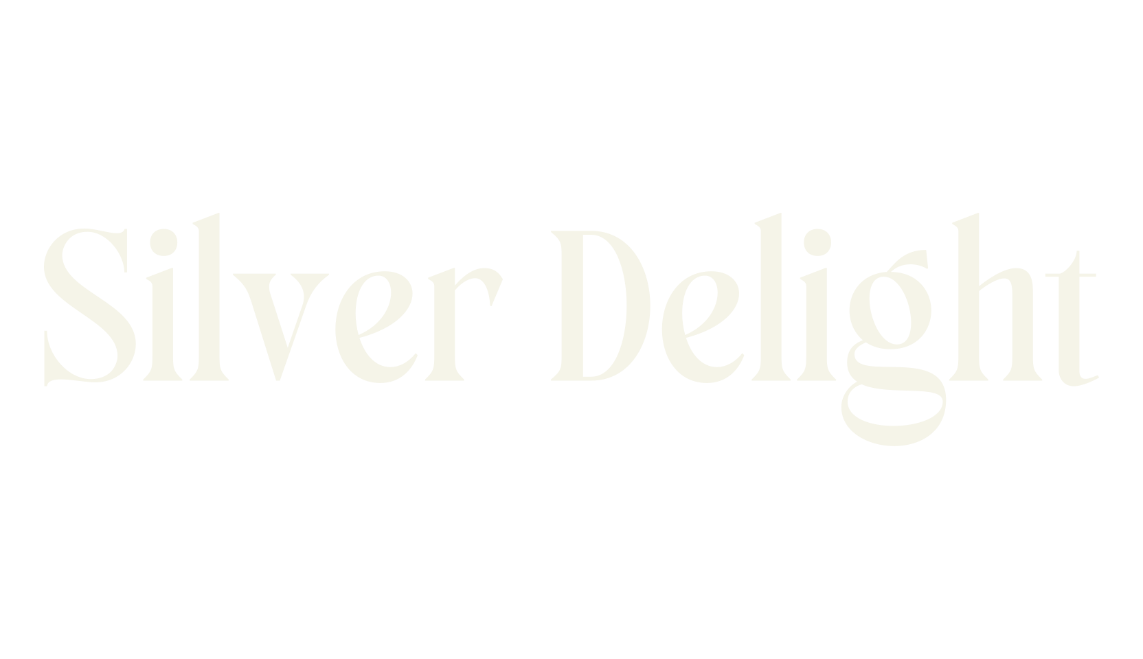 Silver Delight, fashion script font preview
