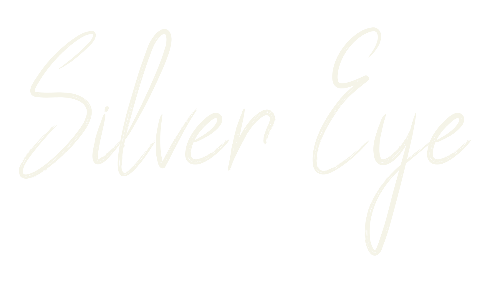 Silver Eye, bold font preview