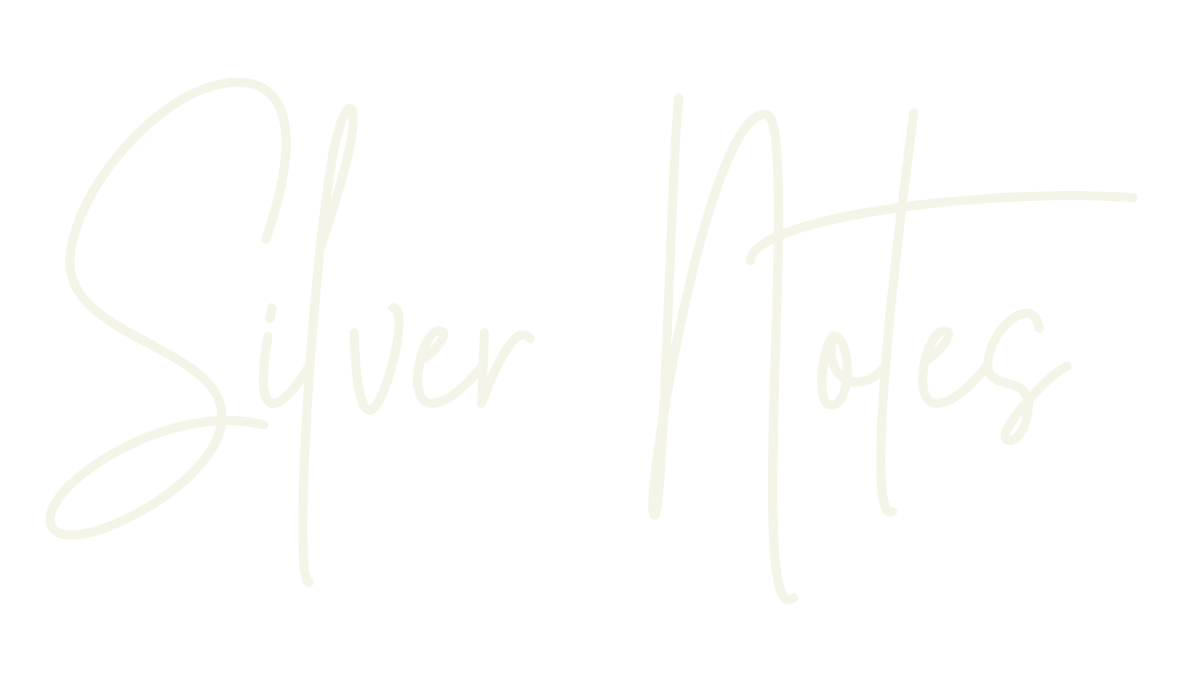 Silver Notes, pretty font preview