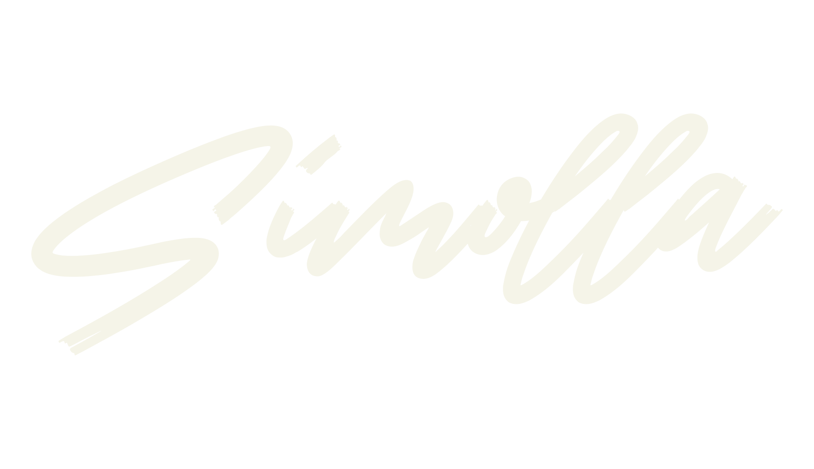 Simolla, cursive font preview