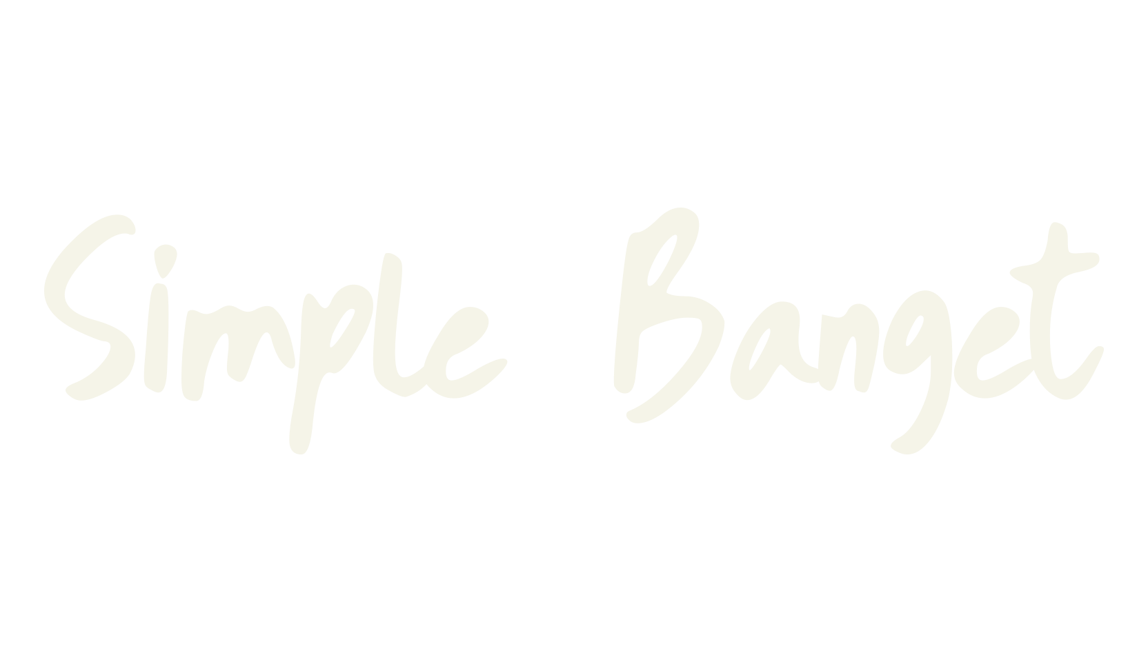 Simple Banget, fancy font preview