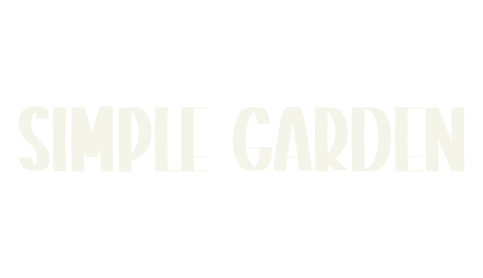 Simple Garden, fashion script font preview
