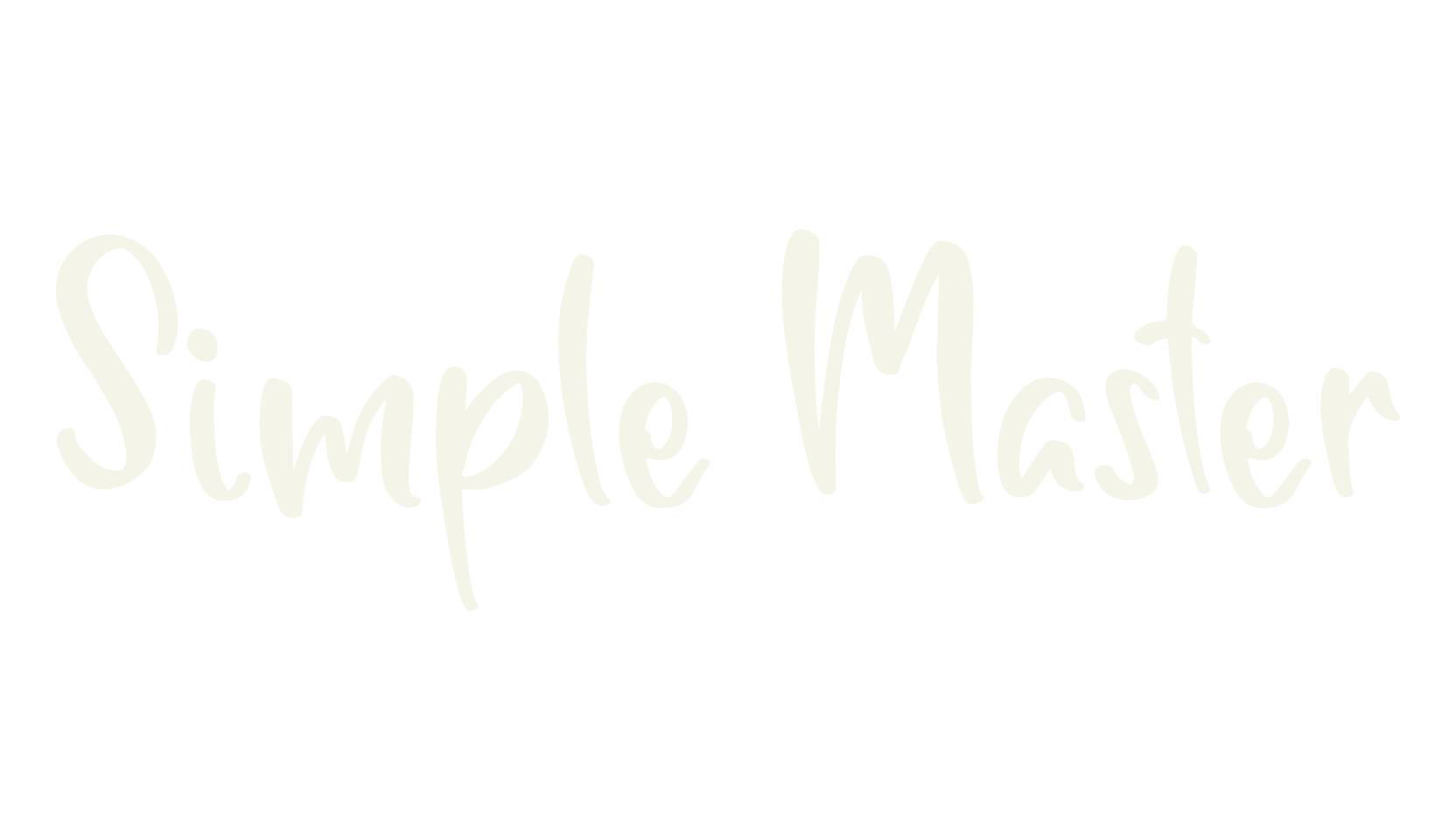 Simple Master, simple font preview