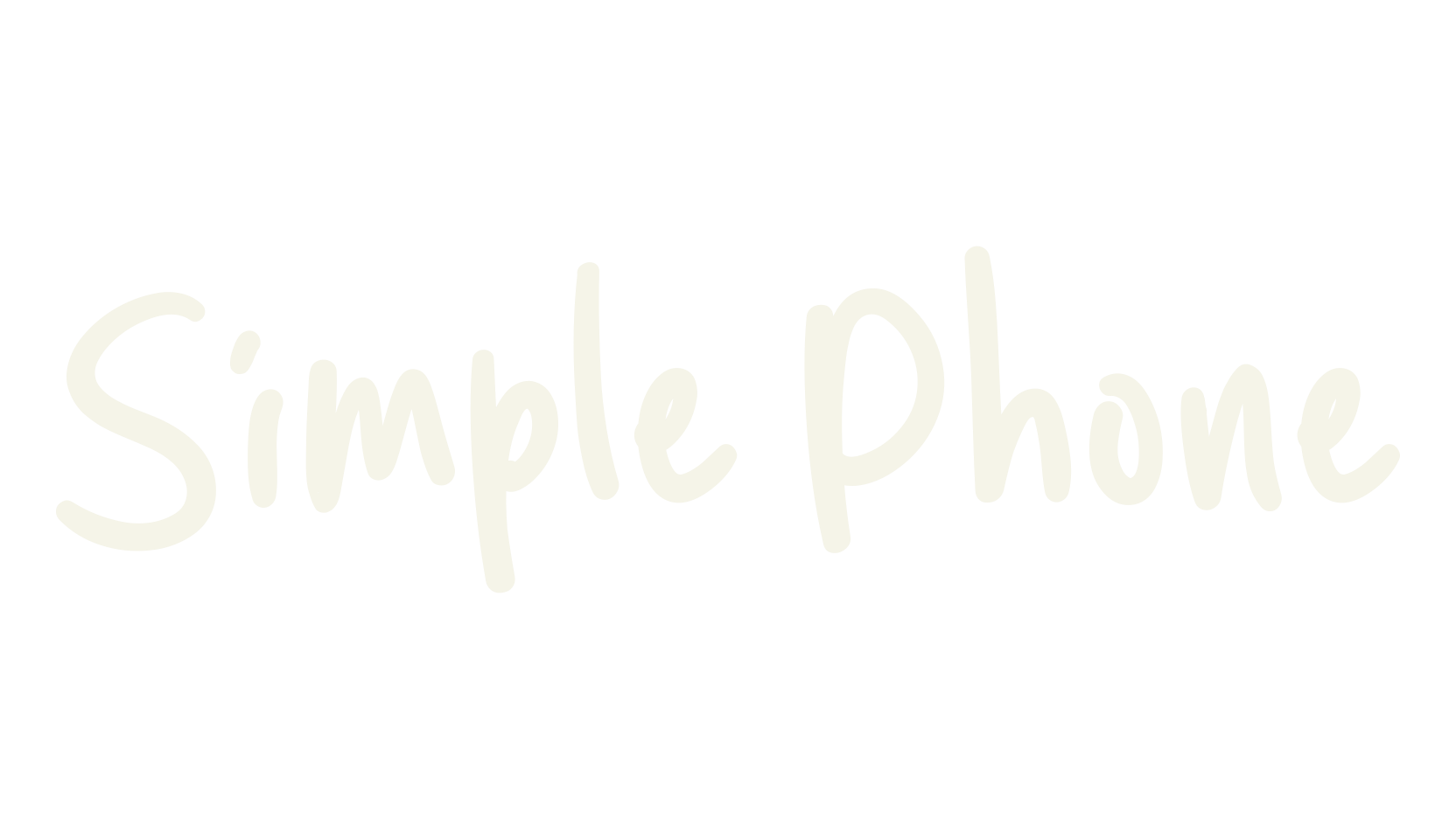 Simple Phone, custom font preview