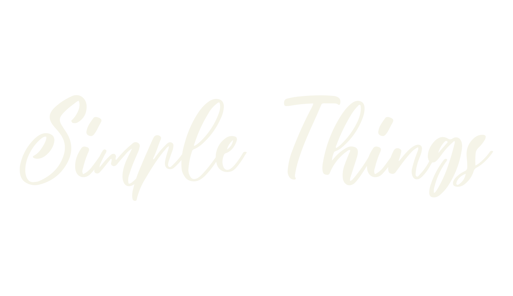 Simple Things, simple font preview