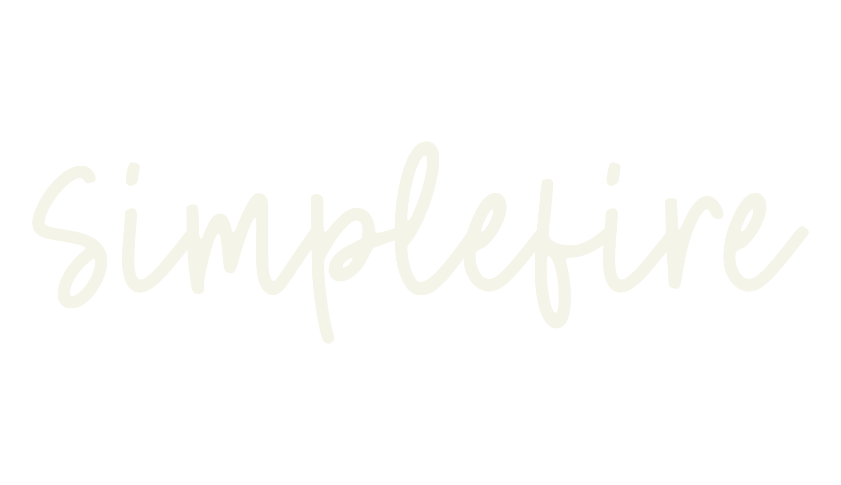 Simplefire, script font preview