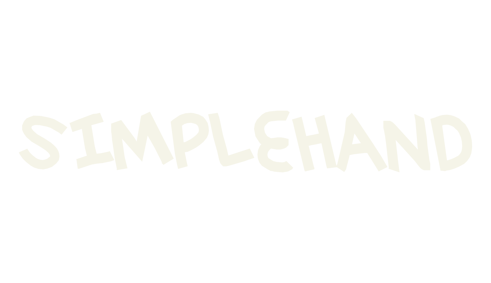 simplehand, display font preview