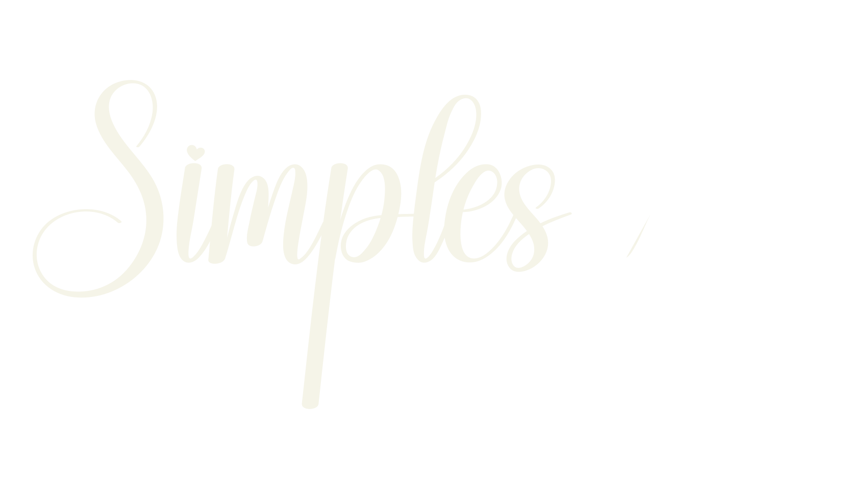 Simplesnow, calligraphy font preview