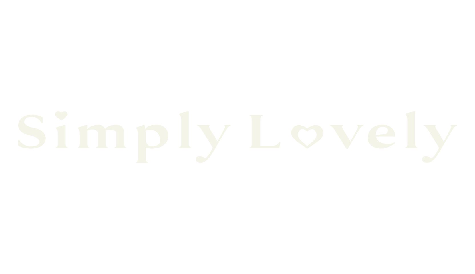 Simply Lovely, serif font preview