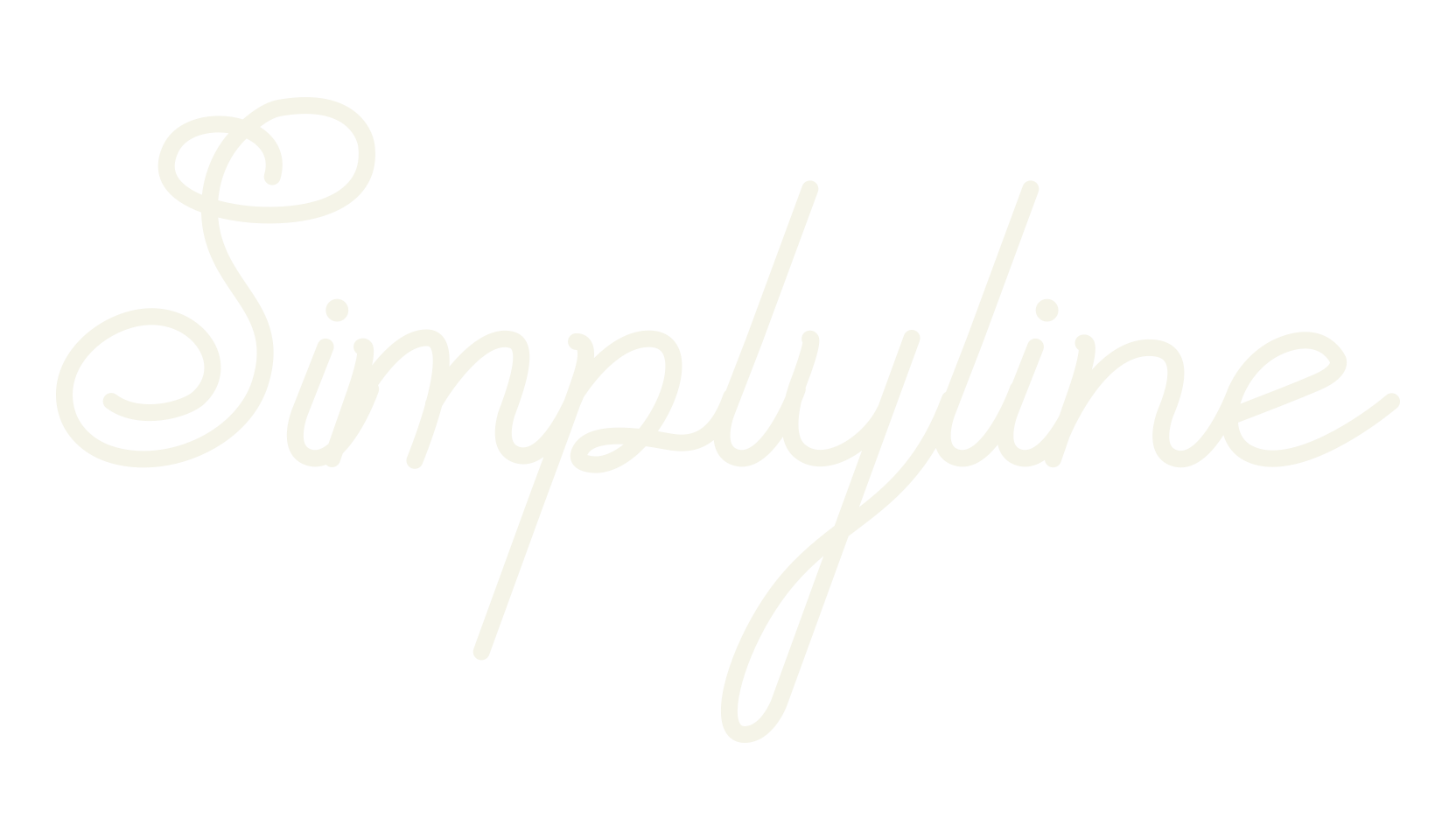 Simplyline, fashion script font preview