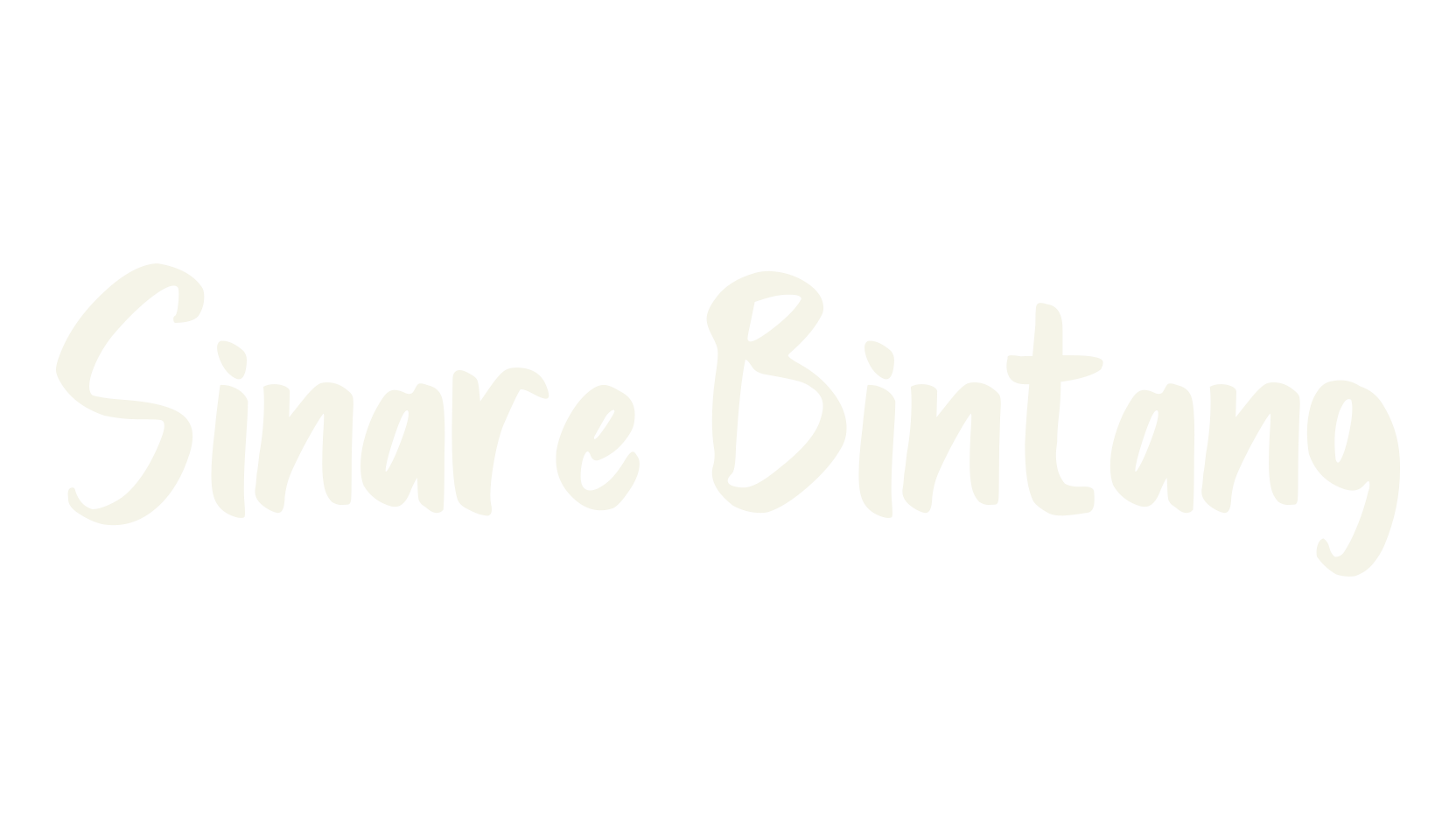 Sinare Bintang, cute font preview