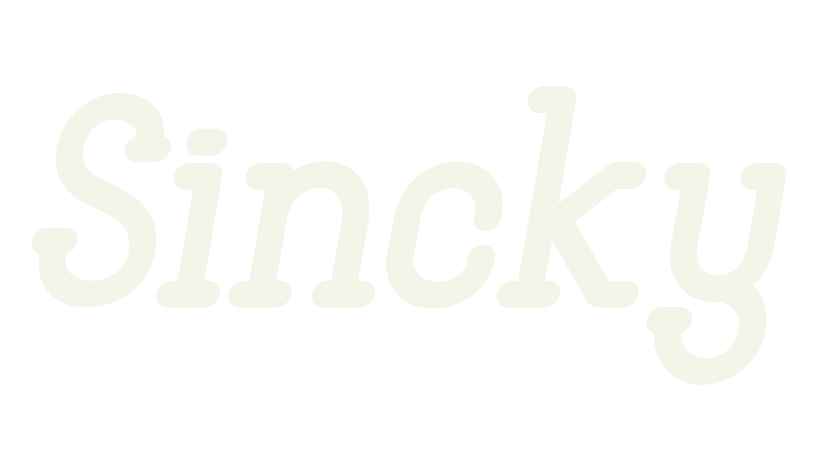 Sincky, ligatures font preview