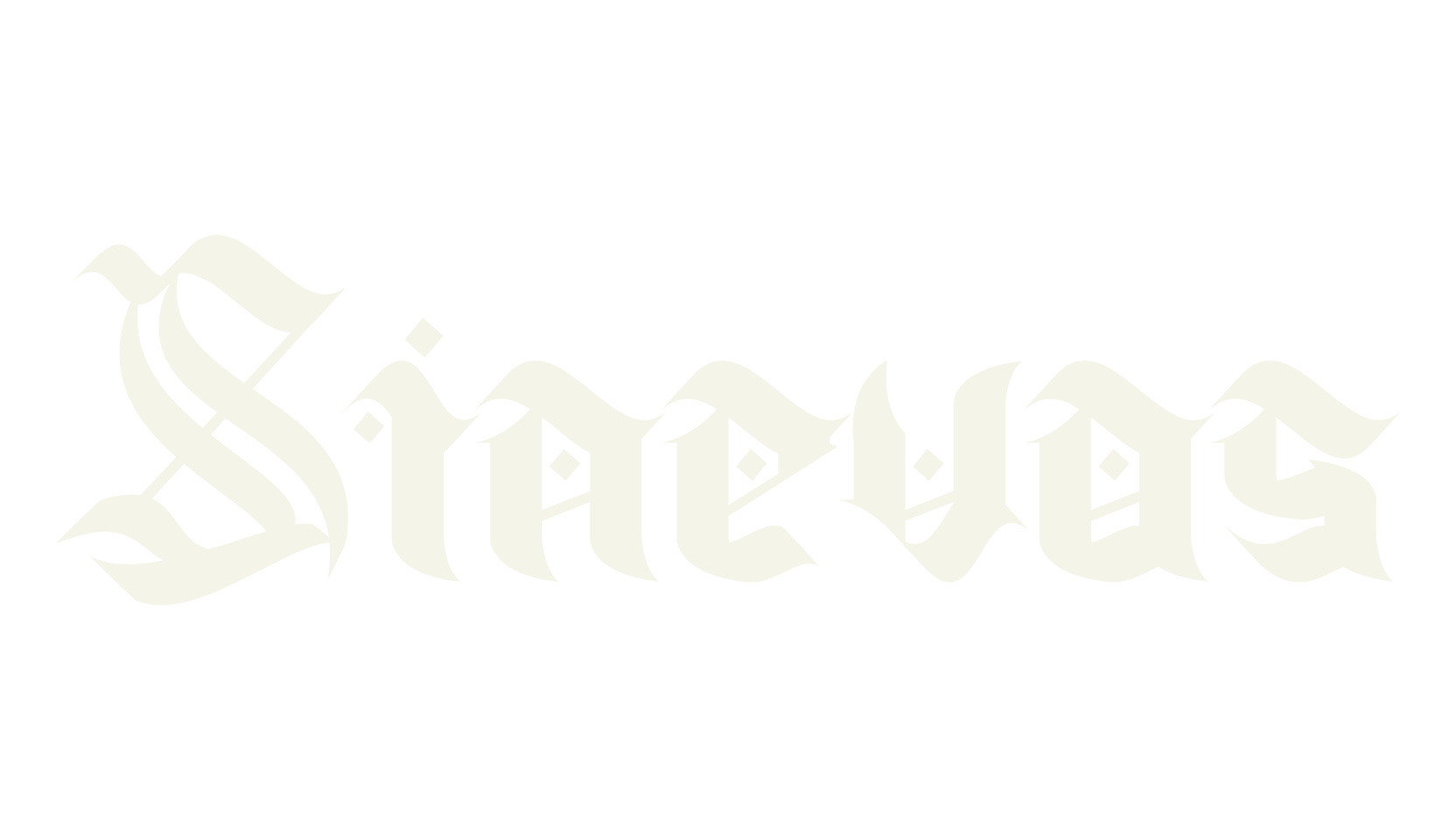 Sinevas, old english font preview
