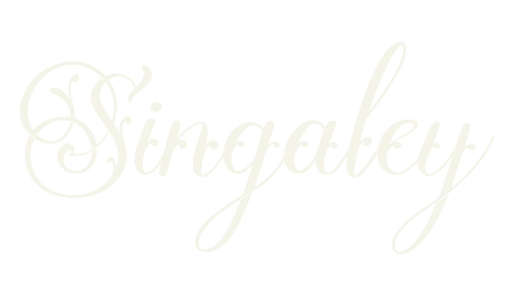 Singaley, tattoo font preview
