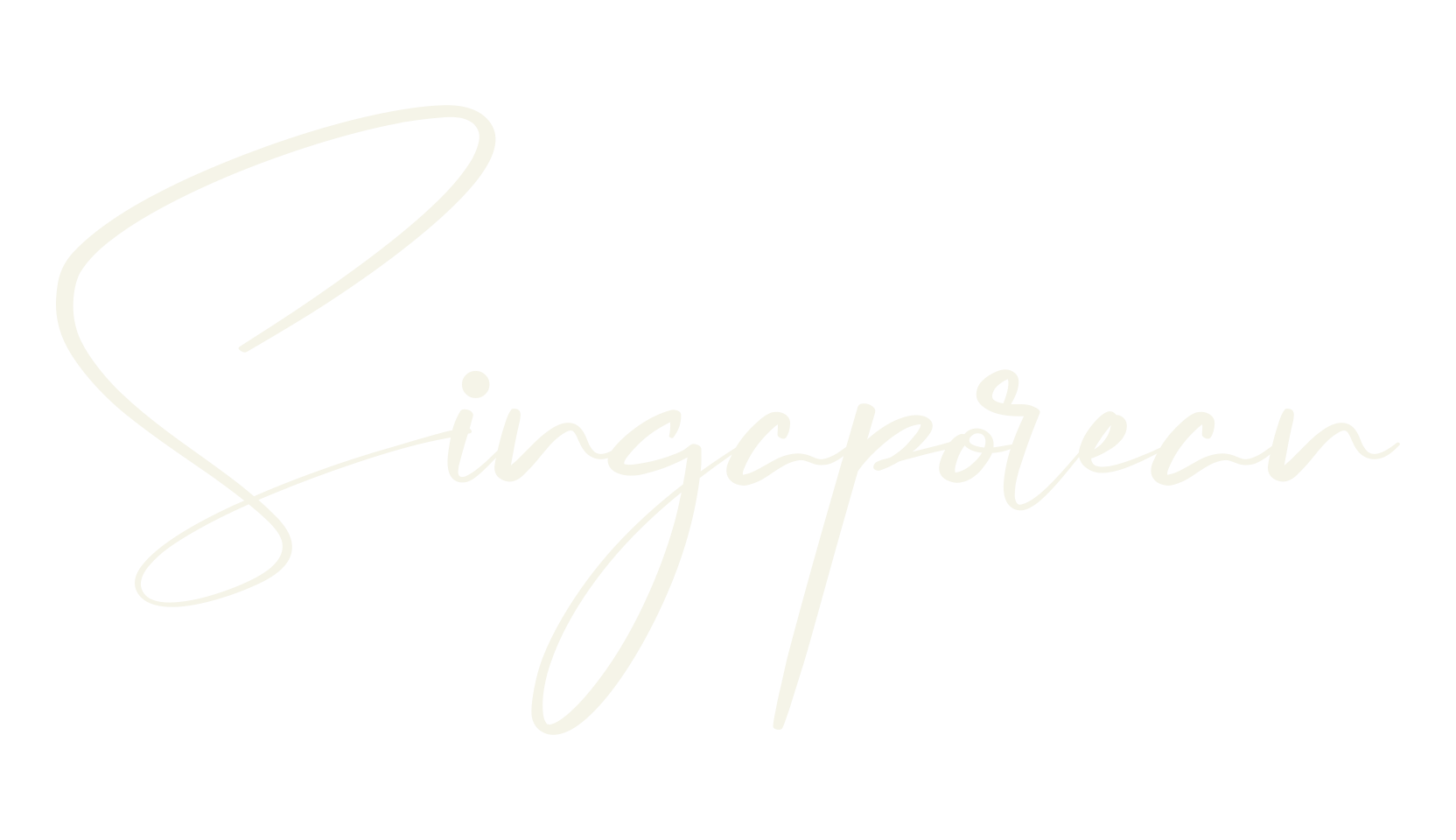 Singaporean, signature font preview