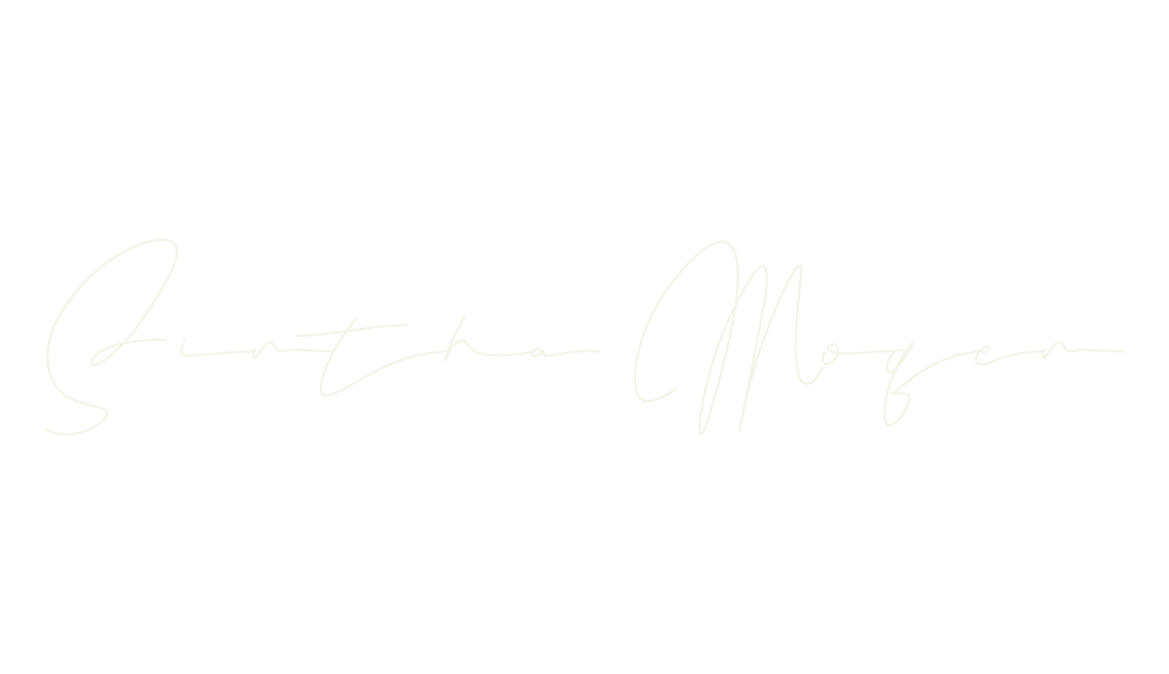 Sintha Moqen, lettering font preview