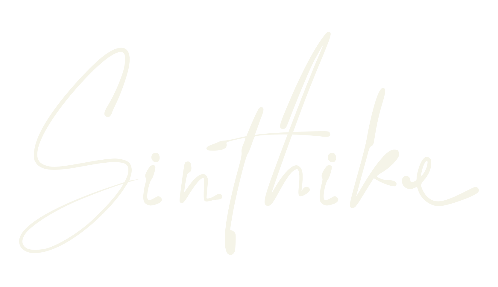 Sinthike, modern font preview