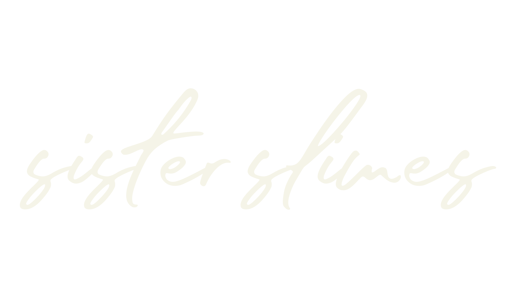 sister slimes, cursive font preview