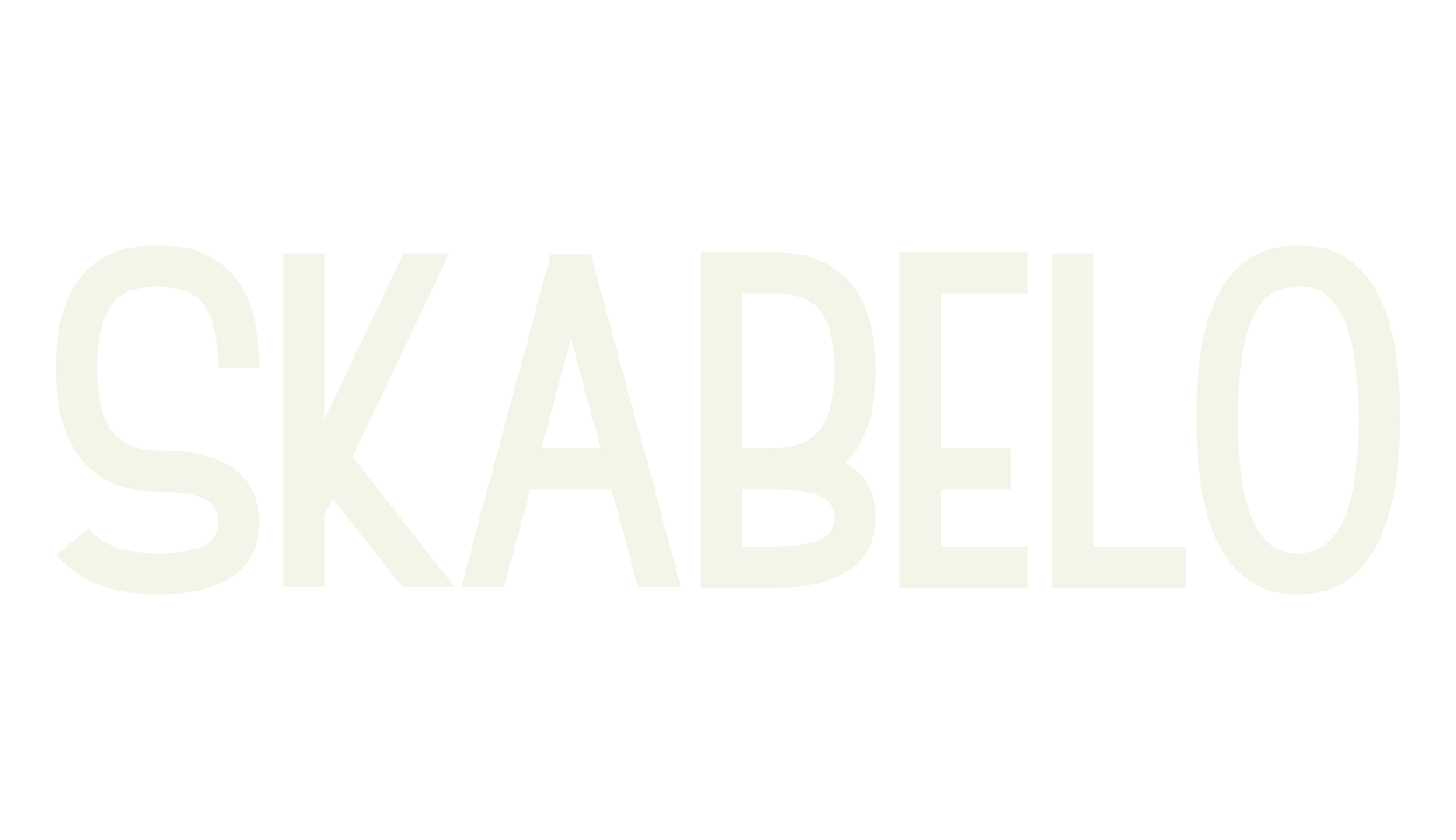 Skabelo, graffiti font preview