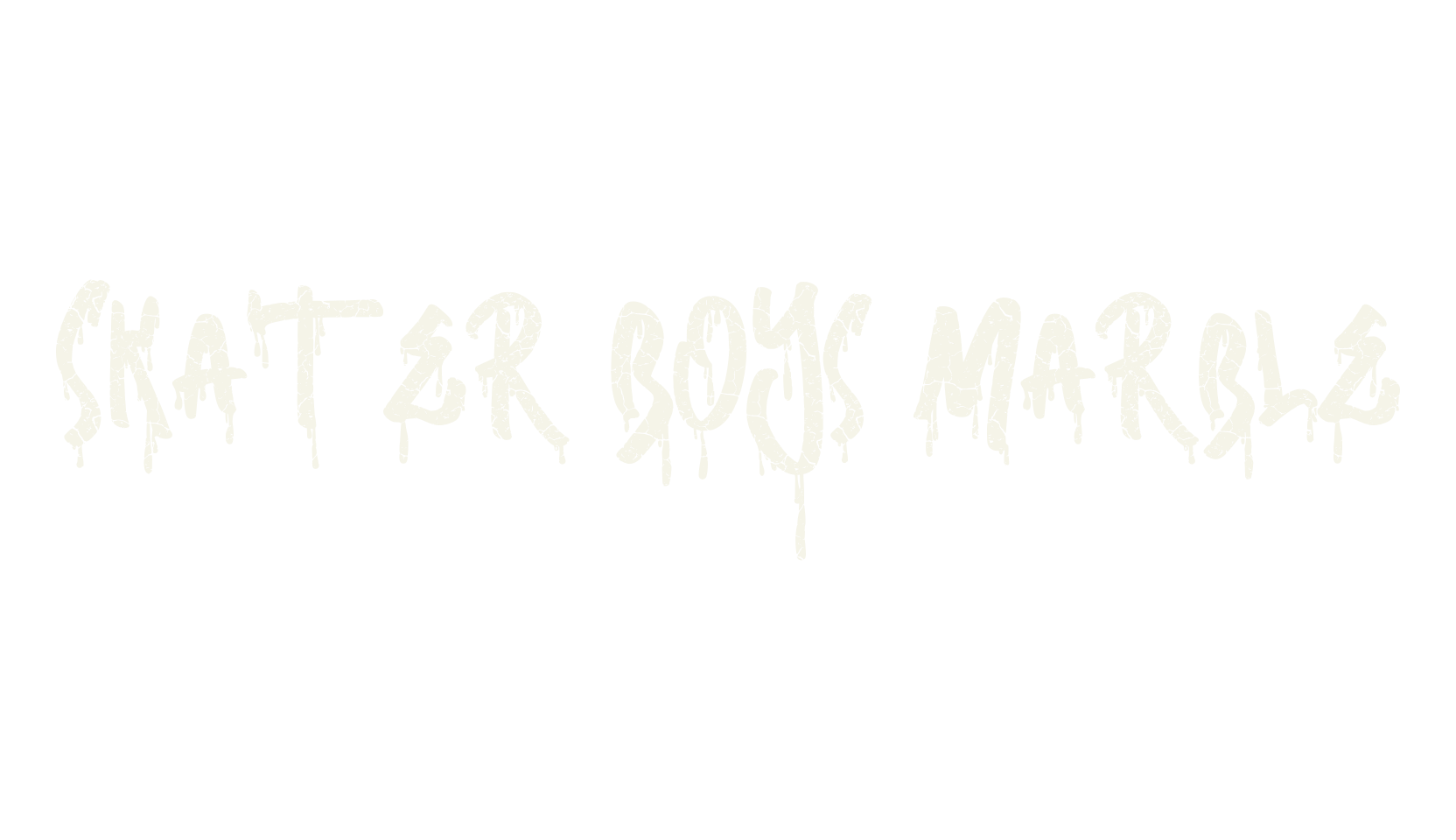 Skater Boys Marble, graffiti font preview