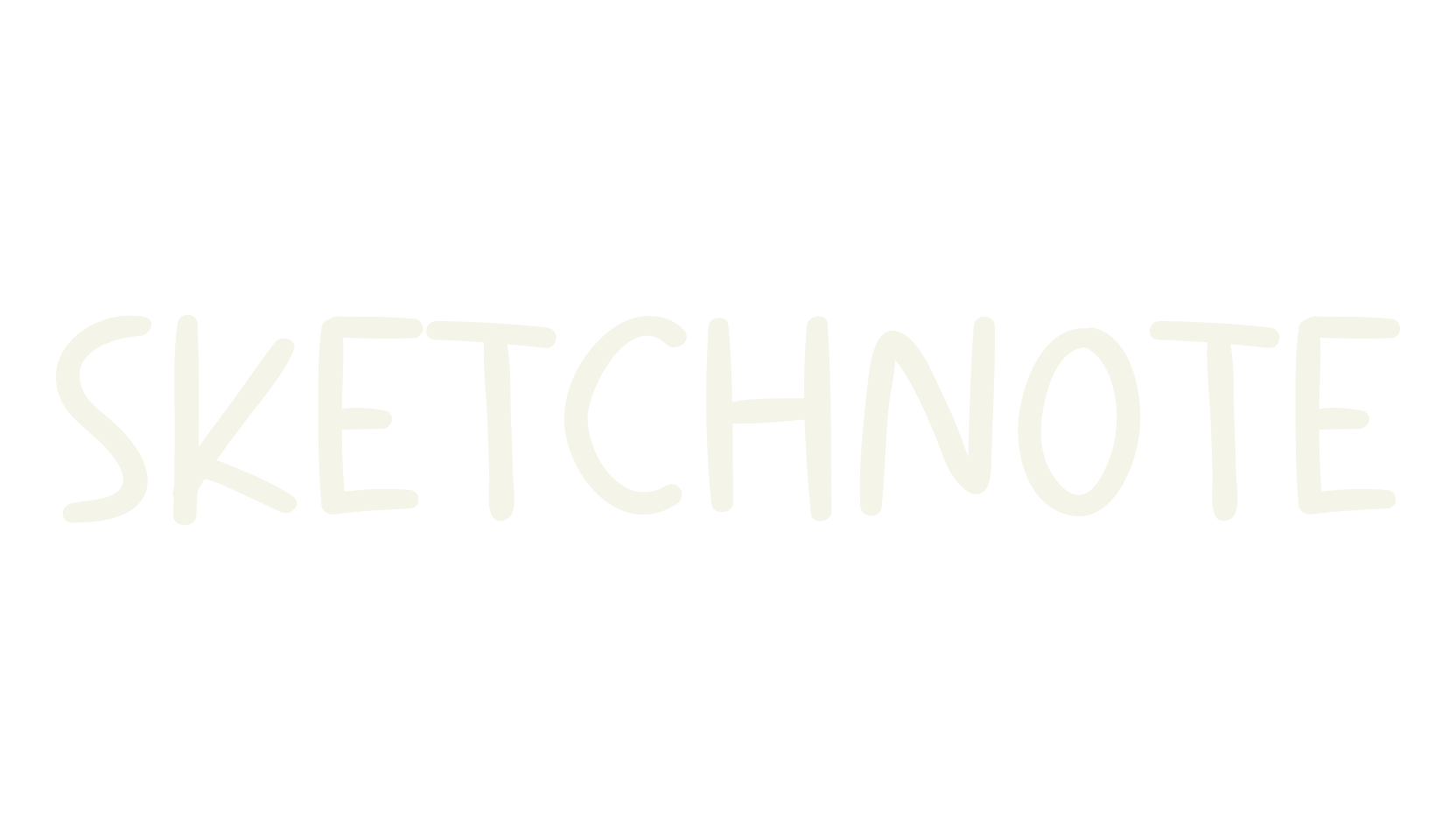 SKETCHNOTE, doodles font preview