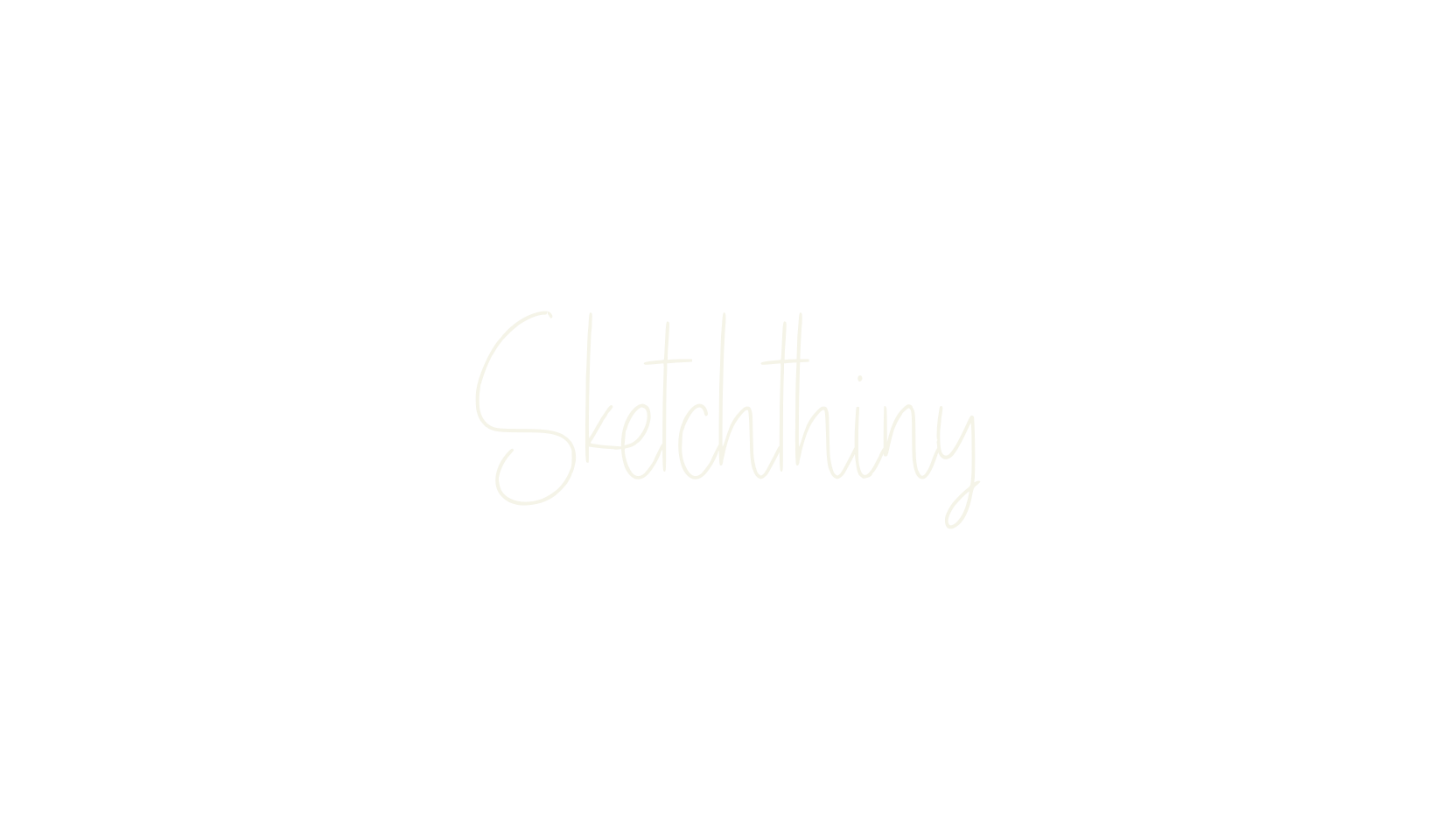 Sketchthiny, sketch font preview