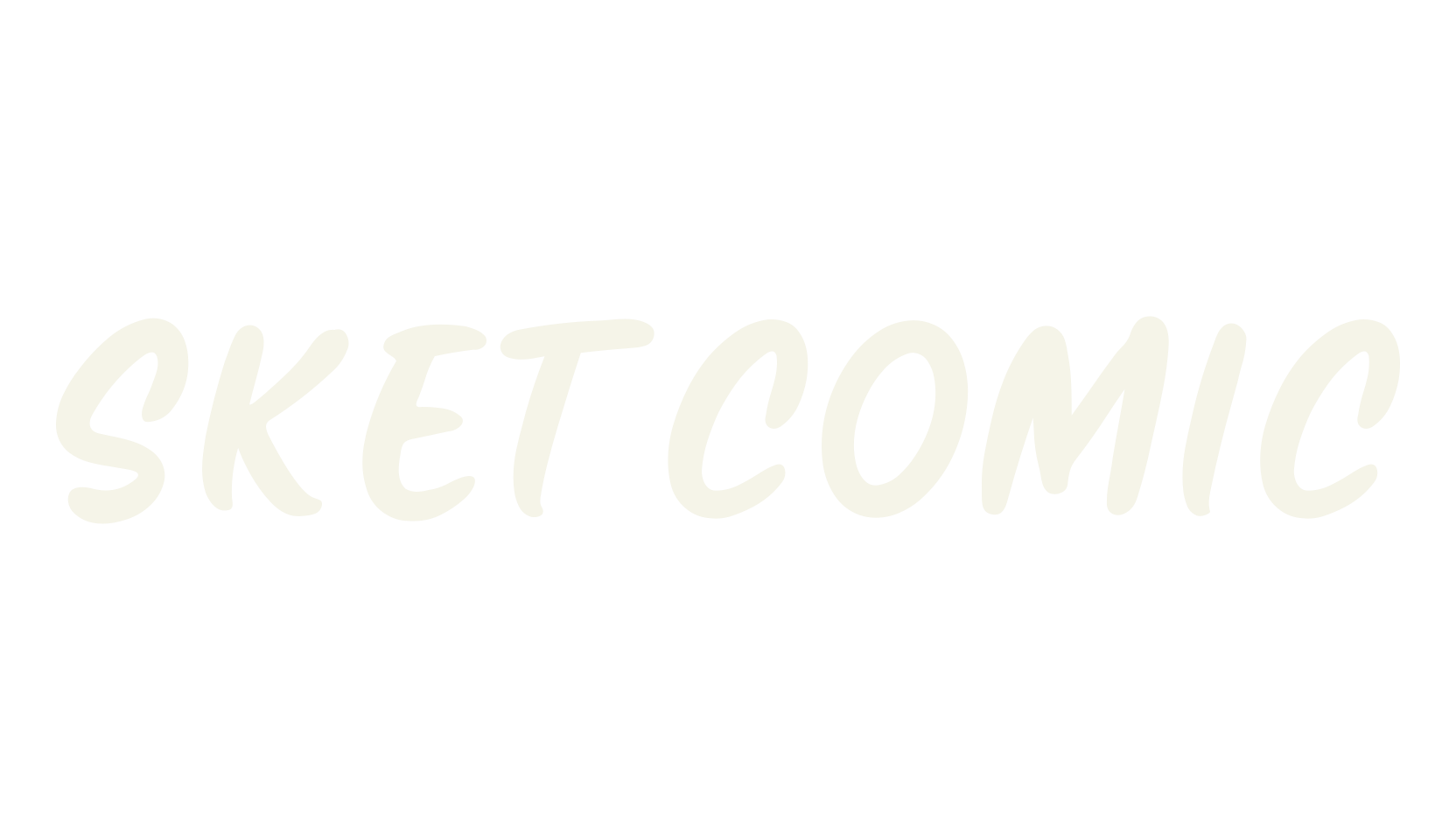 Sketcomic, fashion sign font preview