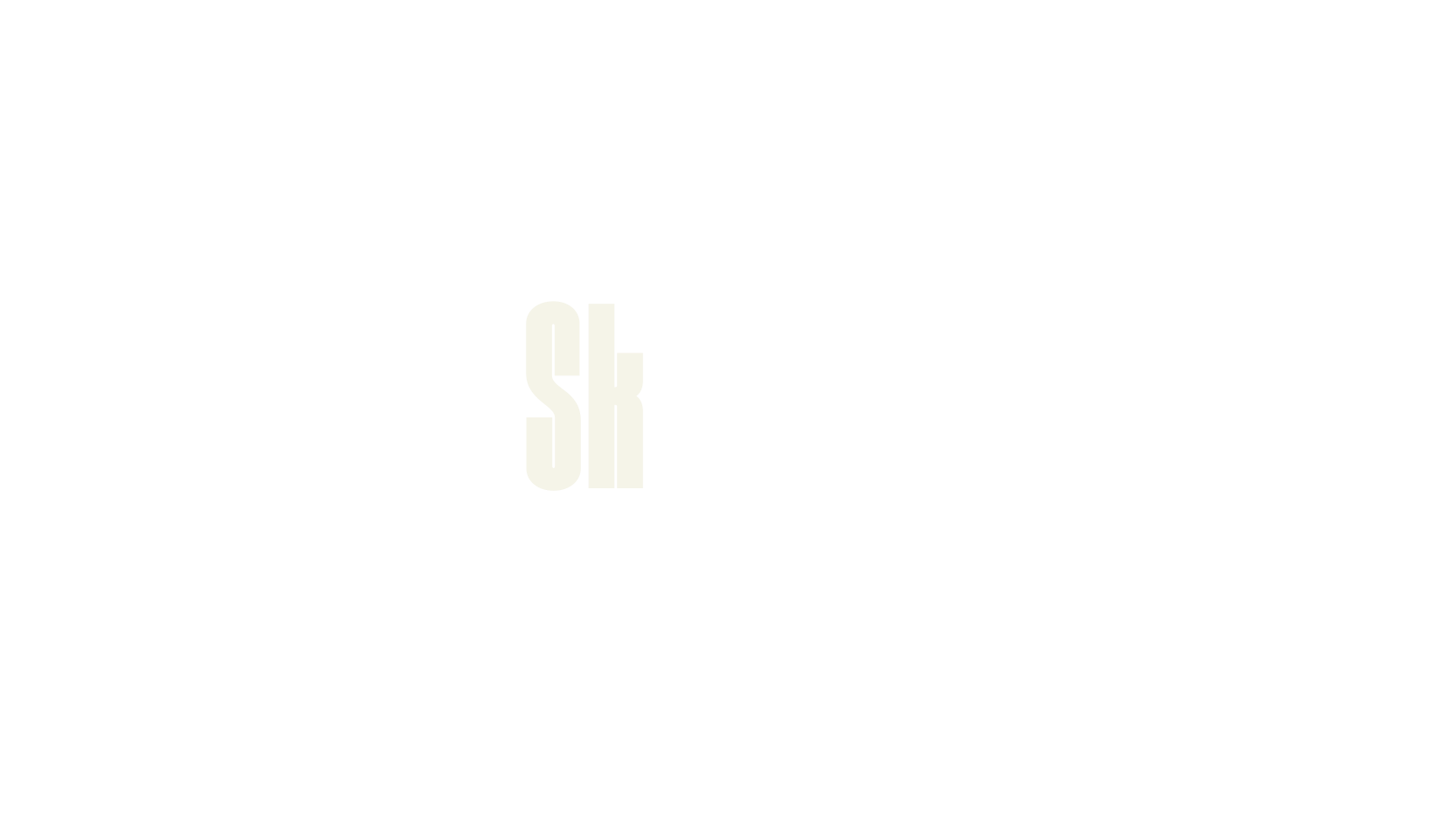 Skinger, sans serif font preview
